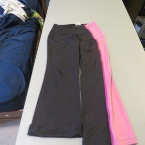 Black & Pink Danskins Dance Pants Size XL